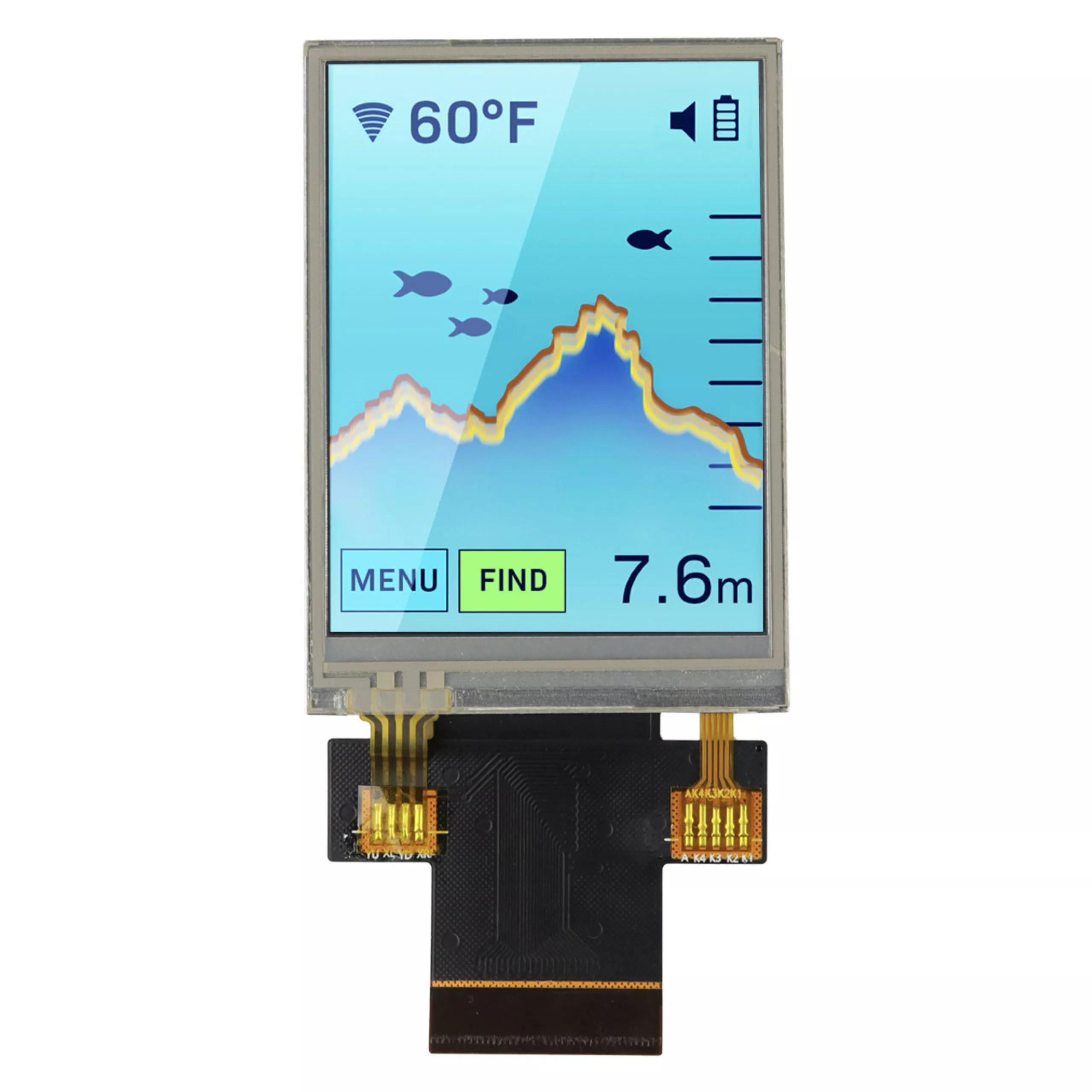 2.6 ຂະຫນາດ 2.6 Inch Touch Touch Module TIft TIft