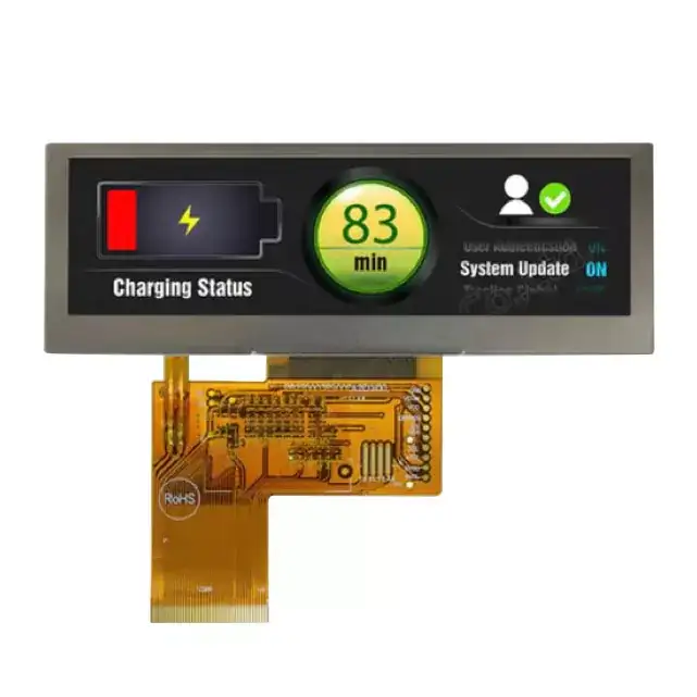 ໂມດູນ TFT ປະເພດແຖບທີ່ຖືກນໍາໃຊ້ທົ່ວໄປໃນລົດຍົນແລະເຄື່ອງມື