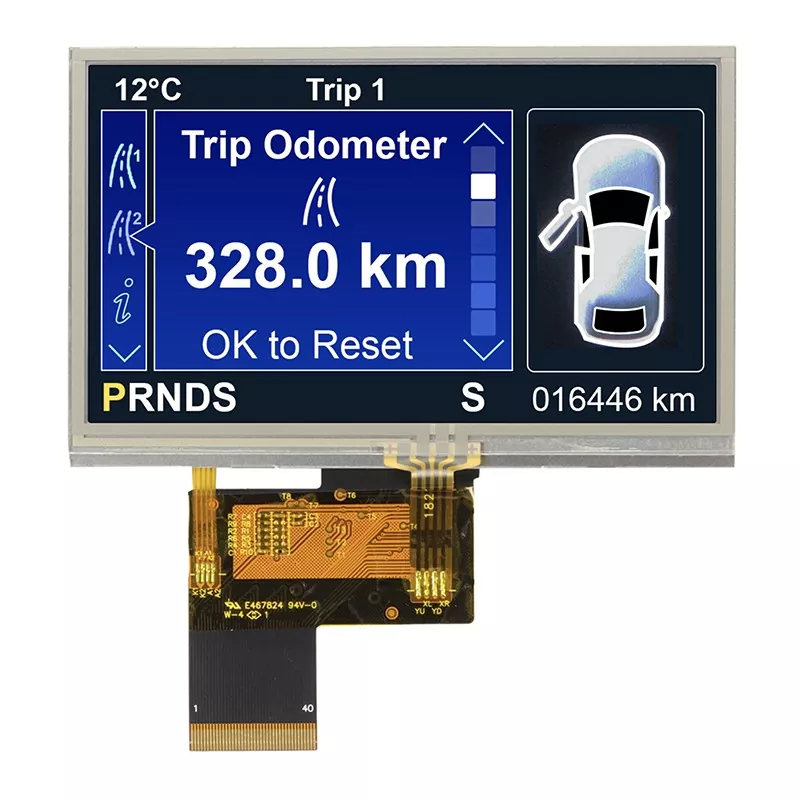 480 ນິ້ວ 480x272 tigh toft module