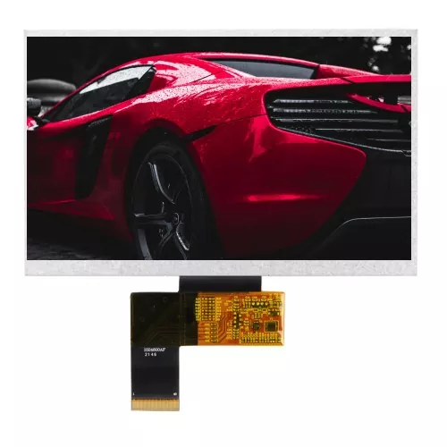 7 ນິ້ວ 1024 × 600 Lvds IPS TFT LCD